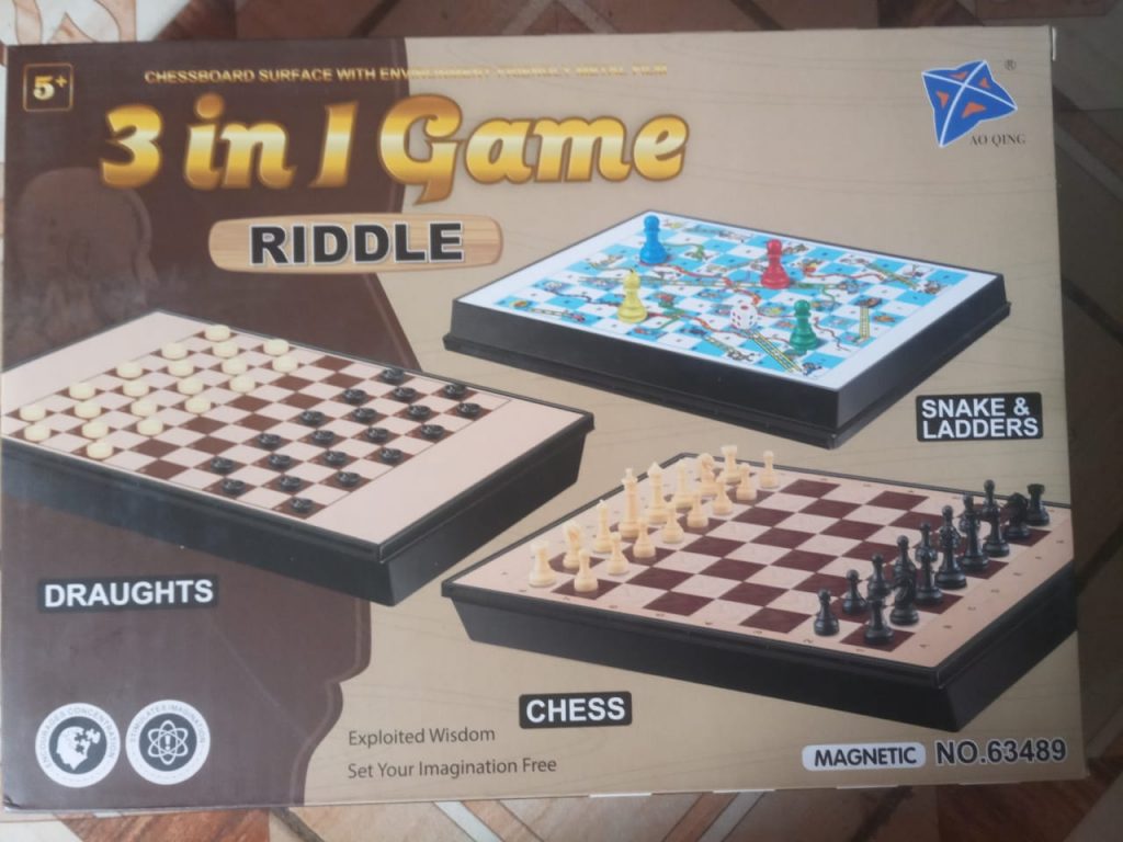 3in1 chess/snakes&ladder/ checkers Board Games Kenya