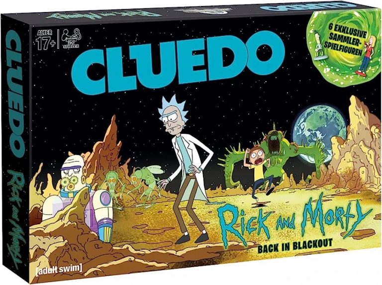 Cluedo Ricky and Morty Board Games Kenya